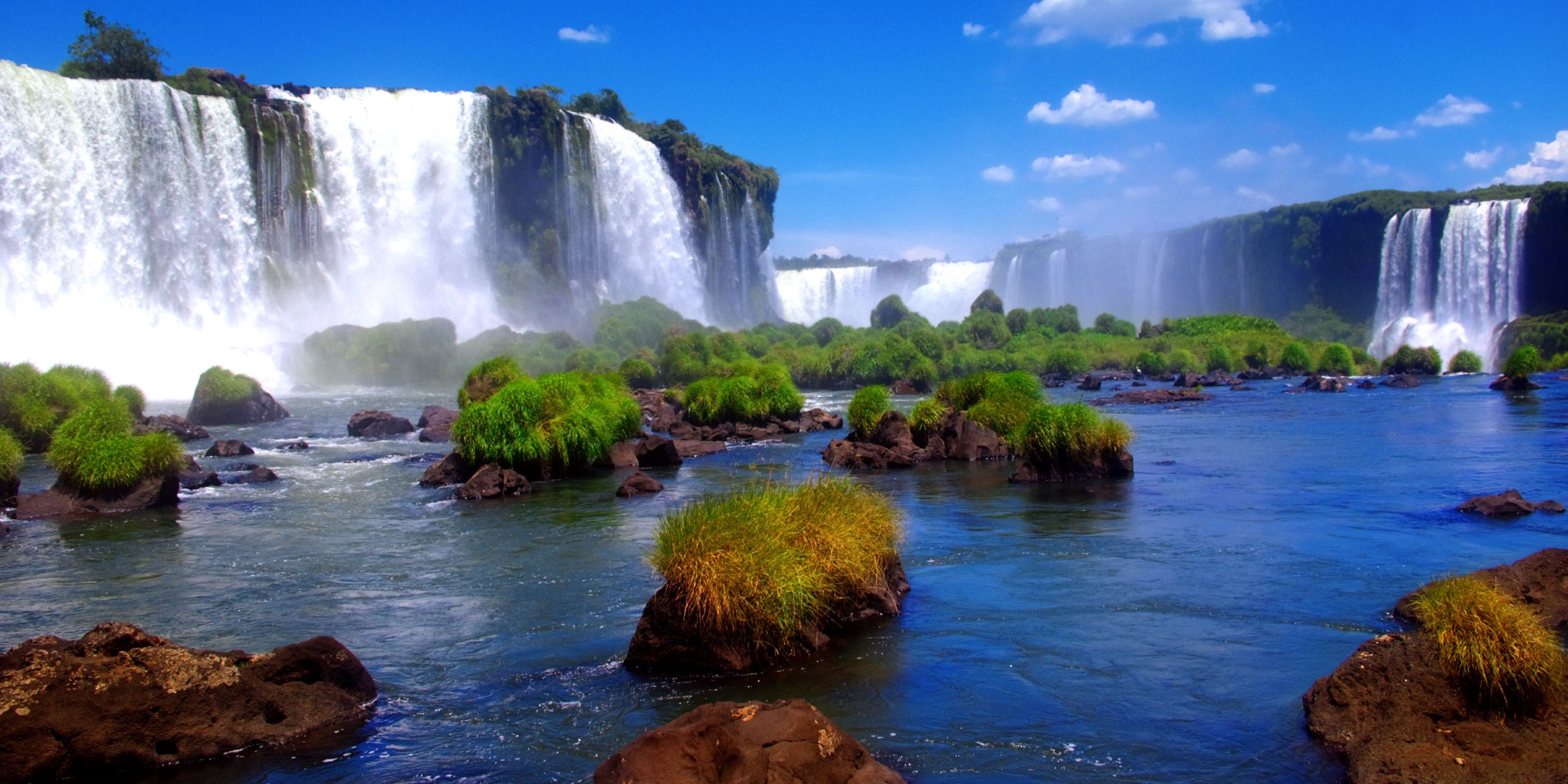 Se de stora Iguazu Falls på denna turné
